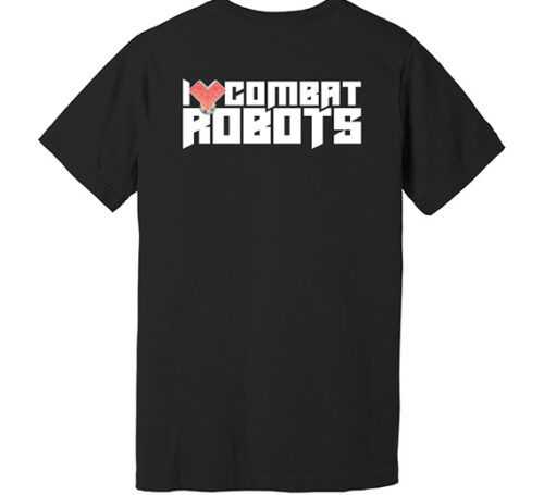 I Heart Combat Robots Black Back 500x455