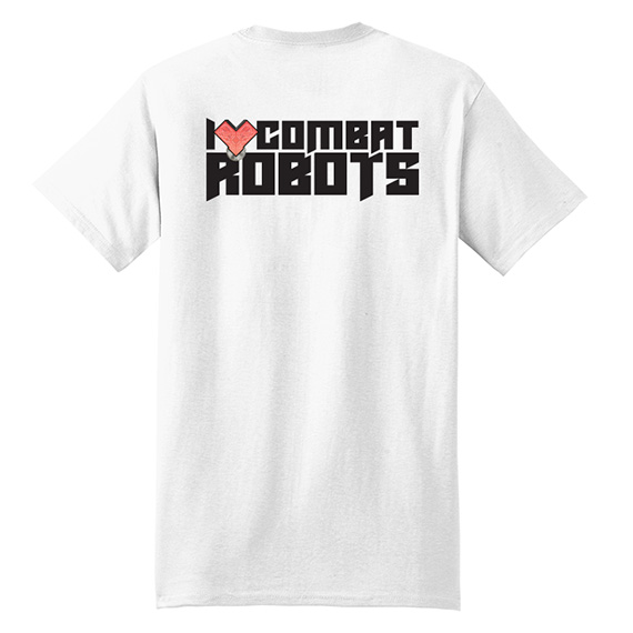 I Heart Combat Robots White Back