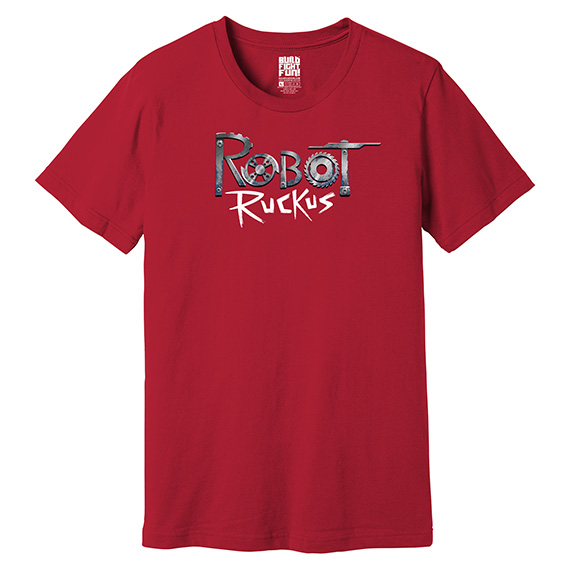 Robot Ruckus CanvasRed Front