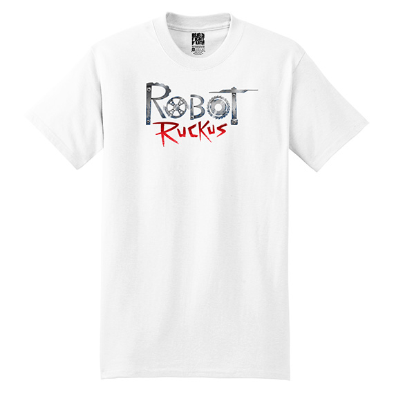 Robot Ruckus White Front