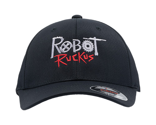 Robot Ruckus Black Hat Front